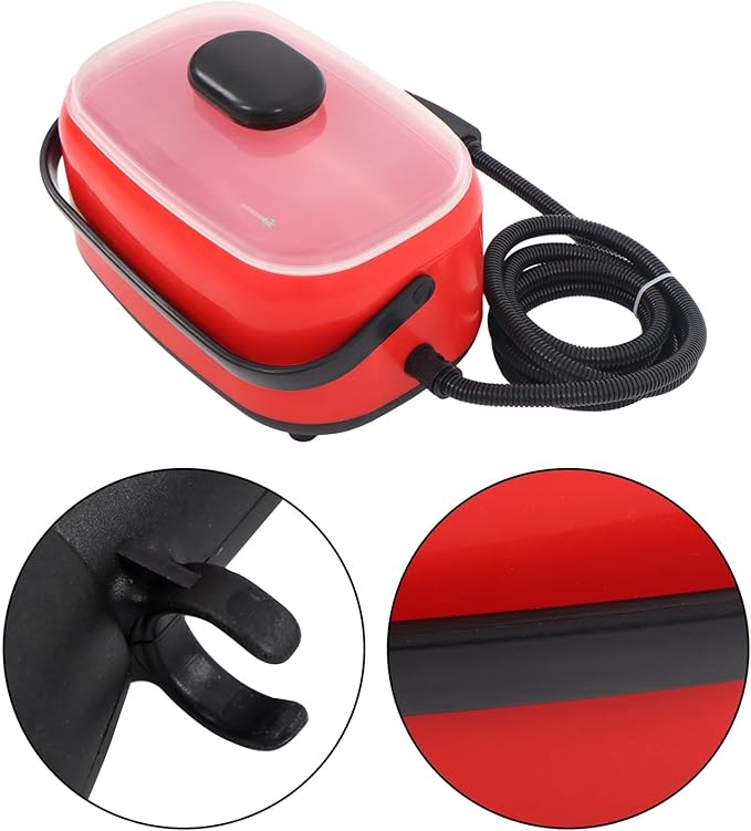 waltyotur Steam CleanerHandheld Steam Cleaner 2500W Pressurized Steam Cleaner with 3 Brush Heads Portable Steamer for Upholstery Car Kitchen CarpetsGrout and Tile