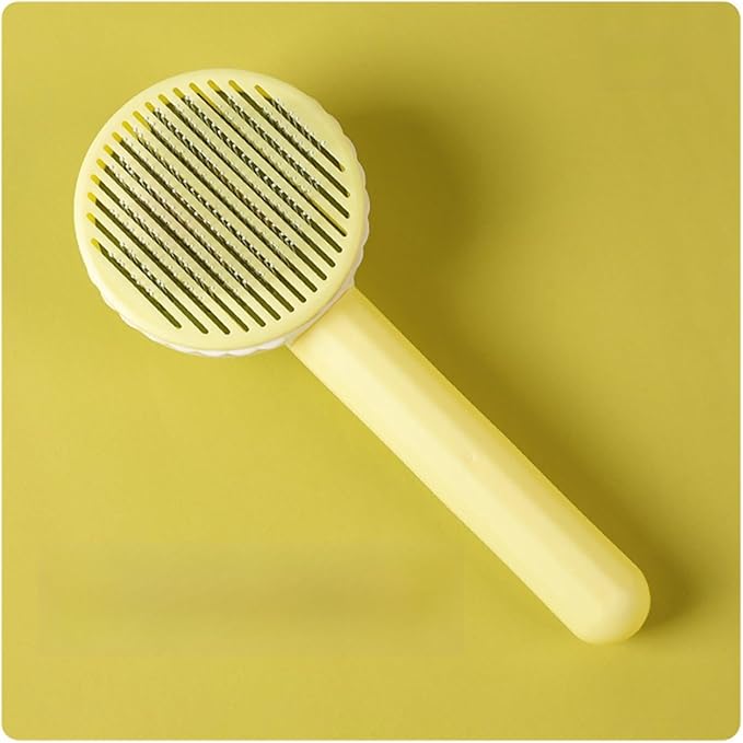 Cat Dogs Pet Hair Remover Pet Comb Pet Grooming Hair Floating Removes Comb Short Massager Goods for Cats Dog Cleaning Brush(G)