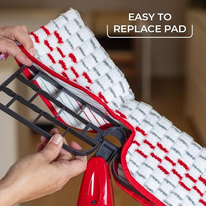O-Cedar ProMist MAX Spray Mop PMM with 3 Extra Refills Red