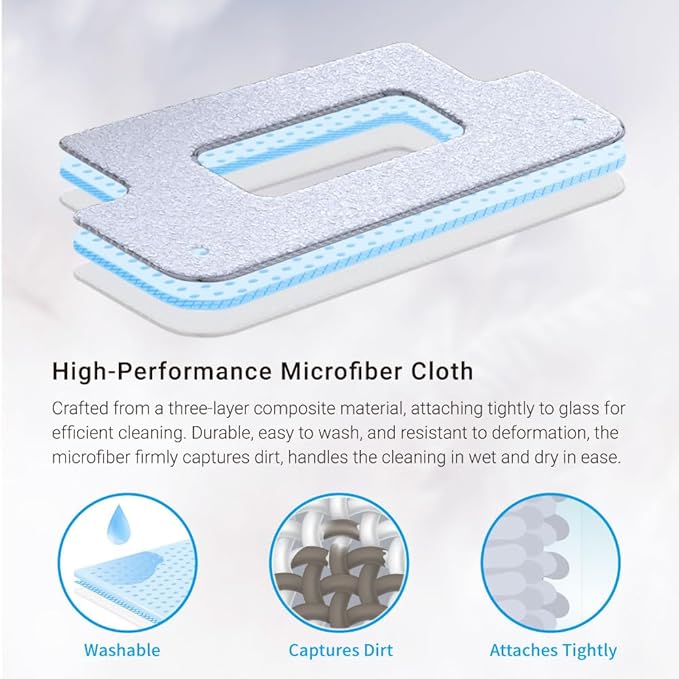 HOBOT Cleaning Cloth S7 Pro Window Cleaning Robot - High-Performance Microfiber Cloth