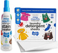 Miss Mouth's Messy Eater Stain Treater Spray - 4oz Stain Remover and Laundry Detergent Sheets
