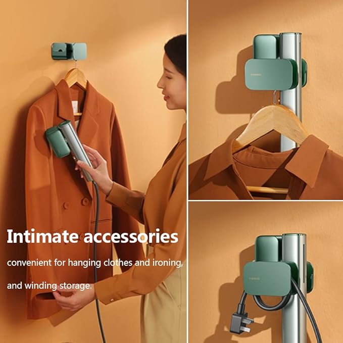 Nesugar Steamer for Clothes Steamer Fashion Portable Handheld Garment Steamer 0.8lbs Lightly 15s Fast Heat-up 10 Minutes of Continuous Steam Mini Steam Iron for travel and home(100-120V)
