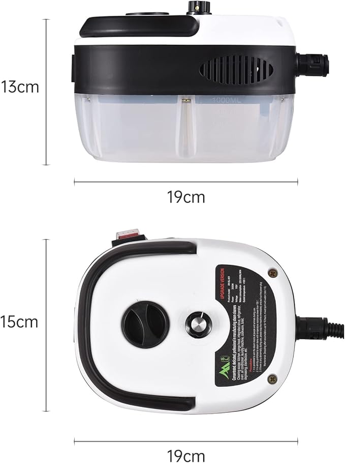 Multifunctional High Pressure Steam er Portable Handheld 2500W High Temperature Steam ing ioshine 6-gAdjustment for Kitchen Bathroom Floor