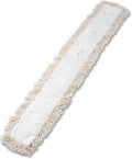 Boardwalk 1360 Industrial Dust Mop Head Hygrade Cotton 60w x 5d White