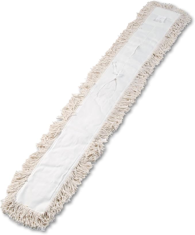 Boardwalk 1360 Industrial Dust Mop Head Hygrade Cotton 60w x 5d White