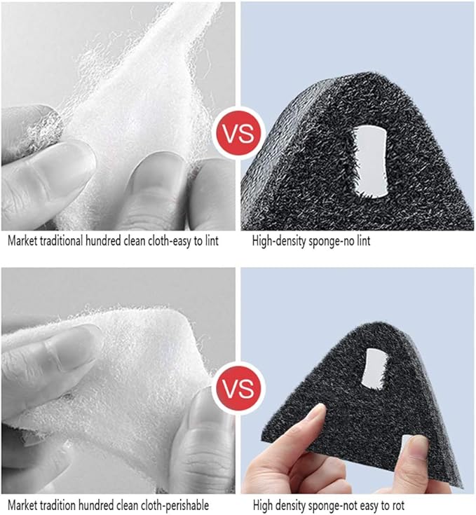 Window Cleaner Wipers Magnetic Window Cleaner Ultra-Strong Both Side Glass Surface Cleaning Brush Wiper Tools with Ergonomic Handle Design