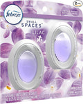 2 Pack Febreeze Small Spaces Limited Edition Lilac Air Freshener 0.25 FL OZ Each