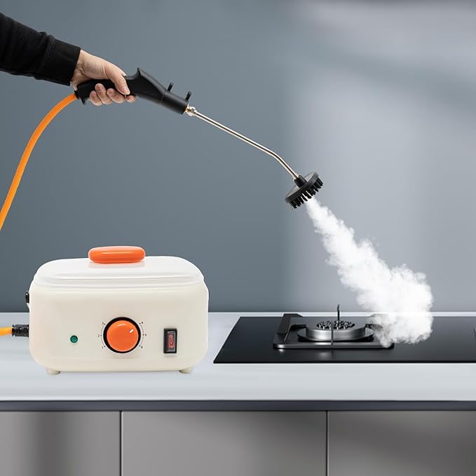 Steam Cleaner 2500W Multipurpose Steam CleanerHandheld Portable Steam Cleaners Portable Steam Cleaner For Car Detailing Kitchen Bathroom Floors