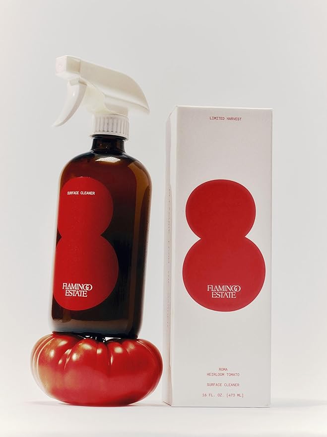 Flamingo Estate Roma Heirloom Tomato Surface Cleaner Natural Plant-Based 16 Fl Oz