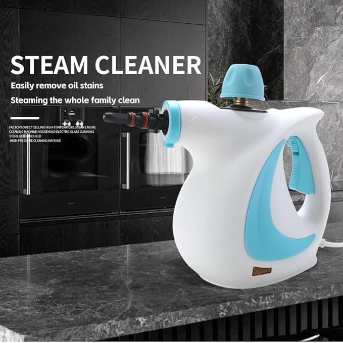 Handheld Steam Cleaner 10 In 1 Handheld Pressure Multi Purpose Cleaner Home Use (Gray)