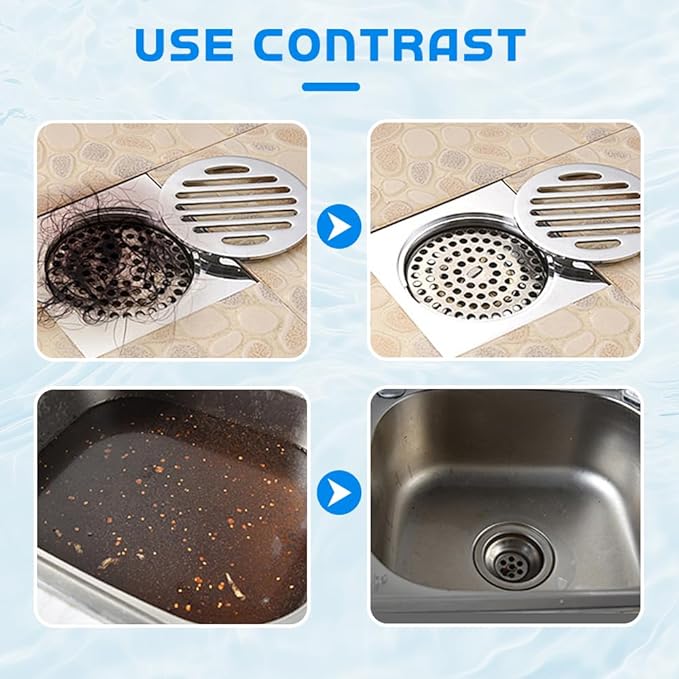 Sink Drain Cleaner 2025 New Sink and Drain Cleaner Multi-functional pipe unclogging agent Powerful Sink Cleaner for Kitchen and Pipes Cleaning Tool (3PCS)