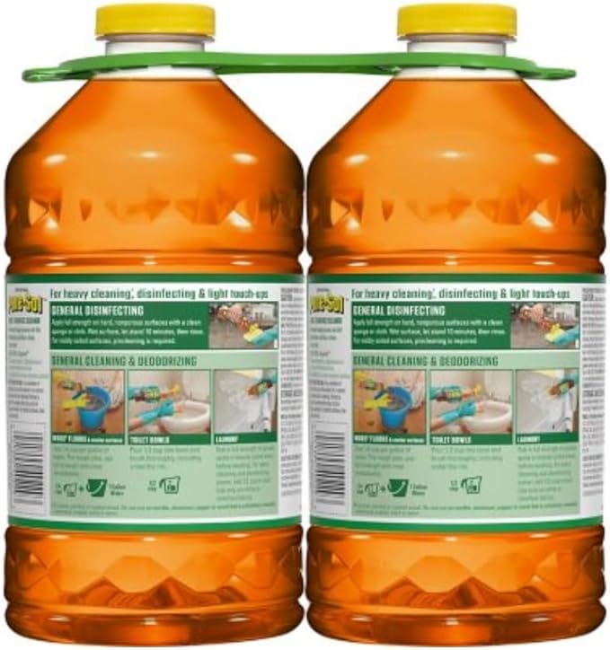 Pine-Sol All Purpose Cleaner Jugs Pine 100 Fl Oz (Pack of 2)
