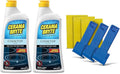 Cerama Bryte Cook Top Cleaner 18 oz 2-Pack &amp 3 Scraper Pad Pack