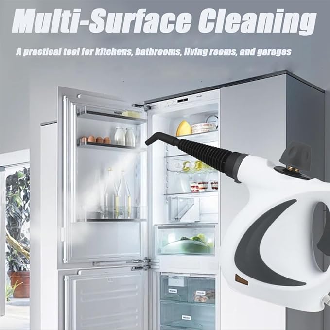 2026 New Pressurized Handheld Steam Cleaner For Home Multi-Surface Natural Steam Cleaner For Cleaning Floor Upholstery Grout And Car (A)