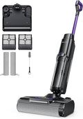 Redroad Wet Dry Vacuum Cleaner 16000Pa50Mins Runtime Cleaning Area 3013 ft²Cordless Vacuum Cleaner Cordless Vacuum and Mop All in Onefor Hard Floors Sticky Messes and Pet HairW15 Set