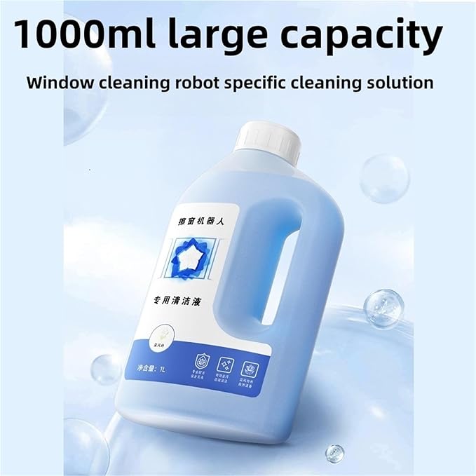 Window Cleaning Solution Compatible With ECOVACS WINBOT W1/W1S PRO/ W1 PRO/ W2 OMNI/W2 PRO/W2 PRO OMNI/WINBOT MINI HA11(1230ml)