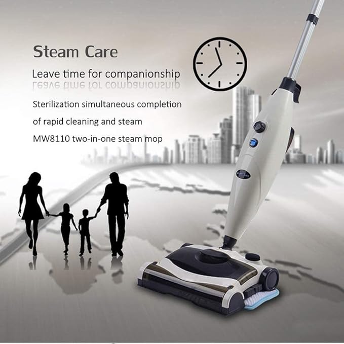 Electric Mop - 3 in 1 Spinner Waxer Quiet Powerful Cleaner Spin &amp Buffer Polisher for Hard Wood Tile Vinyl Marble Laminate Floor