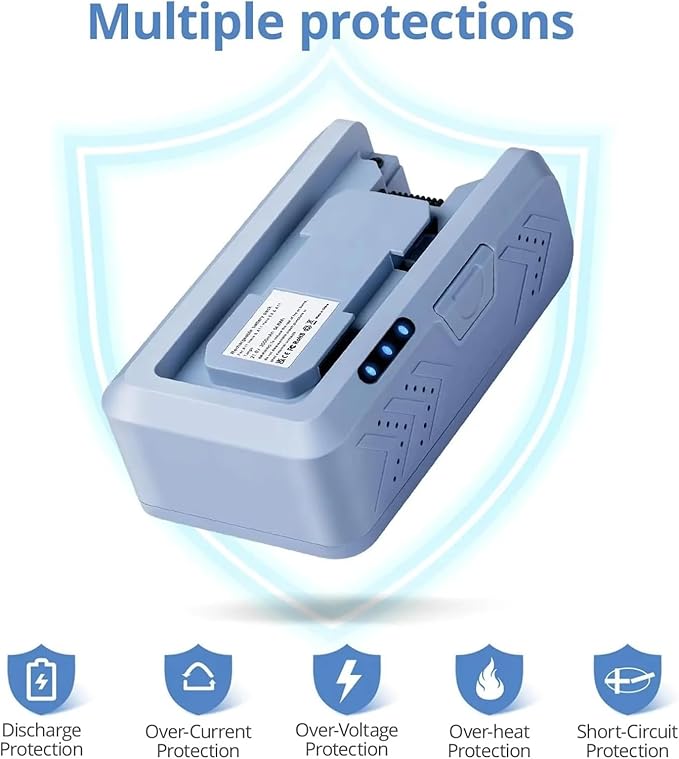 Compatible for Tineco A11 Hero EX Tango Cordless Vacuum Cleaner Replacement Battery 21.6V 3500mAh Long-Lasting Lithium-Ion