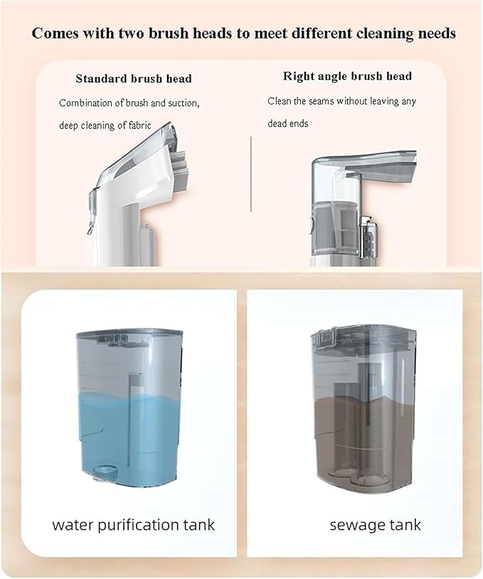 Spot Curtain Cleaner Machine Fabric Sofa Cleaning MachineSmall Lightweight Handheld Carpet Cleaner 380W Portable Household Sofa Cleaner