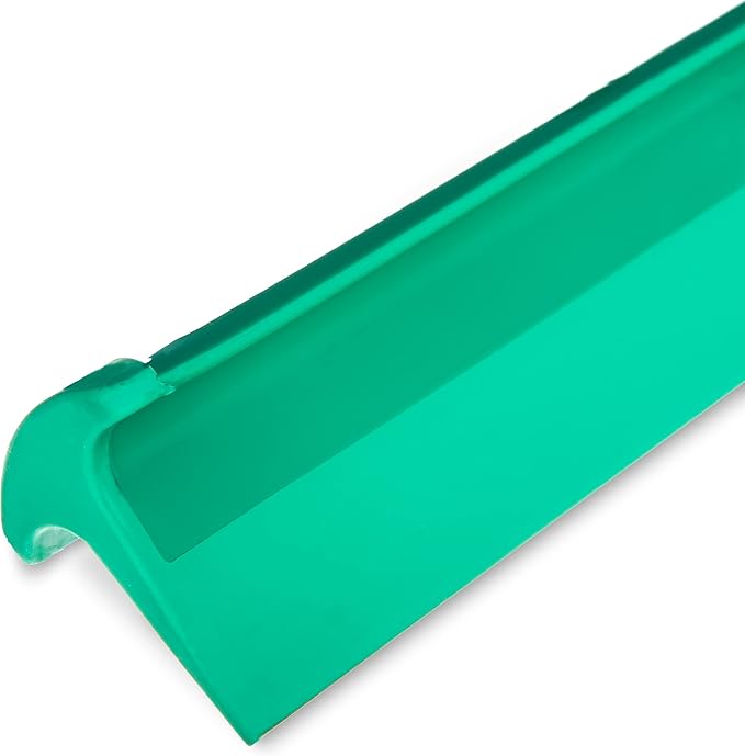 SPARTA 3656709 Plastic Floor Squeegee Shower Squeegee Heavy Duty Squeegee With Rubber Blade For Windows Glass Shower Doors Floors Windshields 20 Inches Green (Pack of 6)