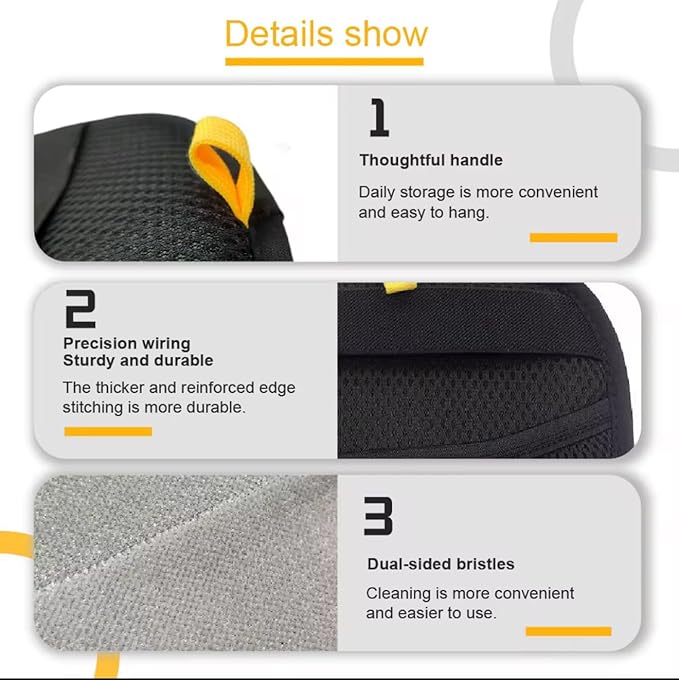 Pet Hair Removal Glove 4-in-1 Premium Dog Cat Hair Removal Glove &amp Brush Set Electrostatic Pet Hair Remover for Furniture Carpet Car Complete Grooming Bundle with Lint Remover Reusable Magic Brush
