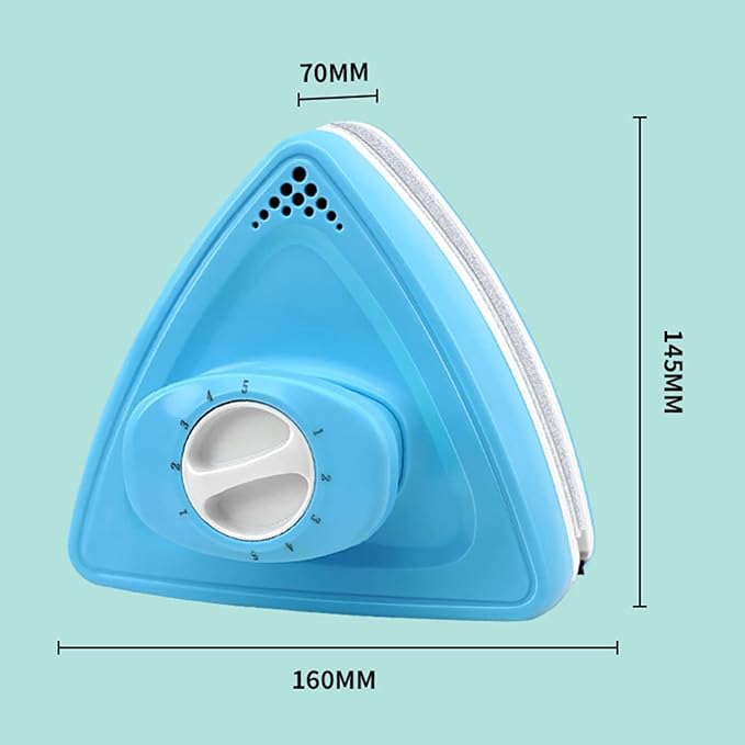 Window Cleaner Magnetic Magnetic Window Cleaner Adjustable Magnetic Washing Window Brush Thickness 10-46Mm Glass Wiper for High-Rise and Car Glazed Window