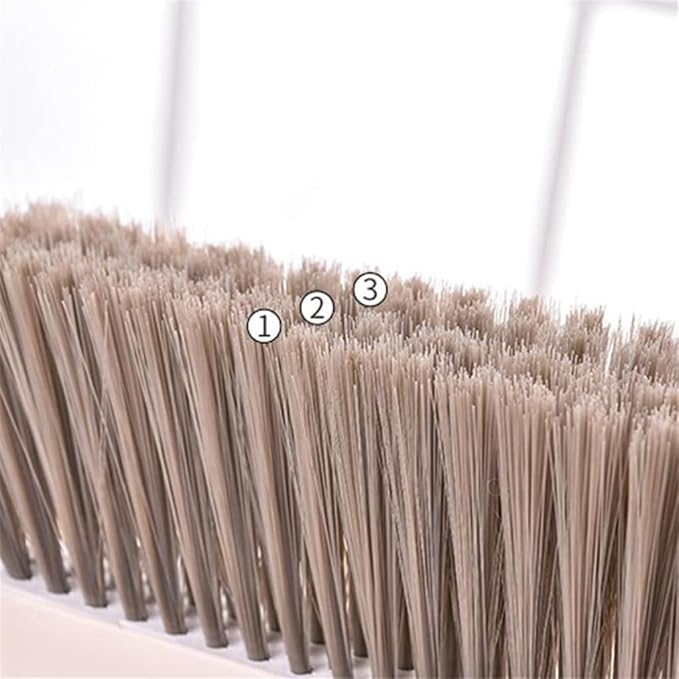 Floor Cleaner 2-in-1 Broom Wiper Set Sweeper Household Hair Soft Dustpan Practical Creative Dustless Multifunct