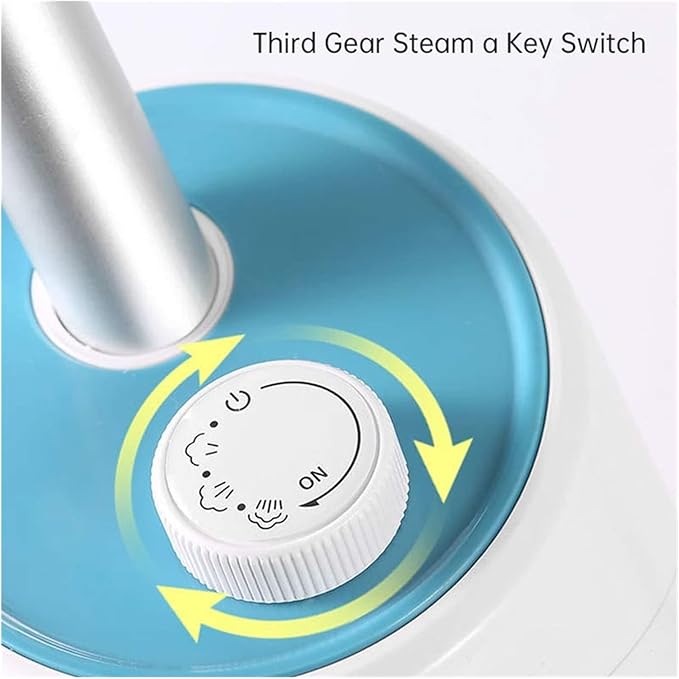 Household Steam Mop High Temperature Cleaner Steam 1200W Multifunctional White Cleaner Electric Brush Floor Steam Mop