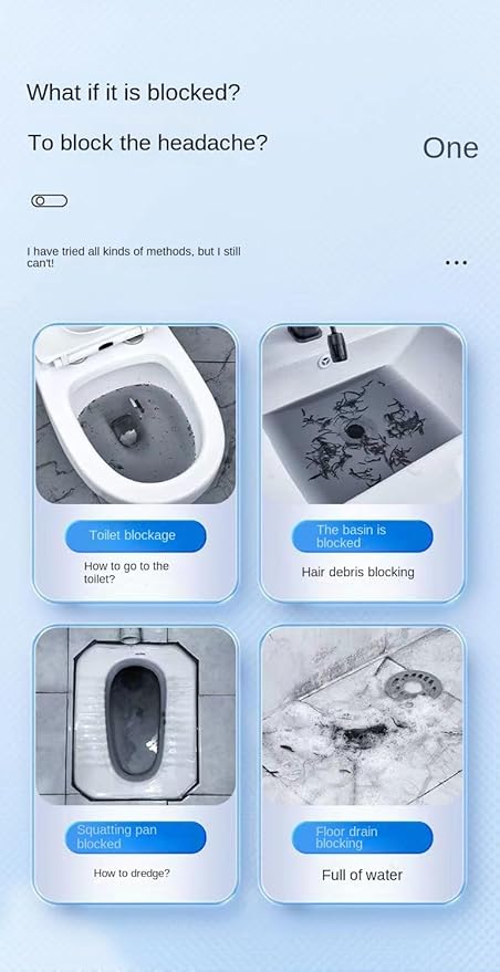 Generic Toilet Plunger Drain Clog Remover High Pressure Air Remover Tool Heavy Duty Plunger For ToiletDrainBathroomFloor DrainSewerPipe No Battery Required (white)