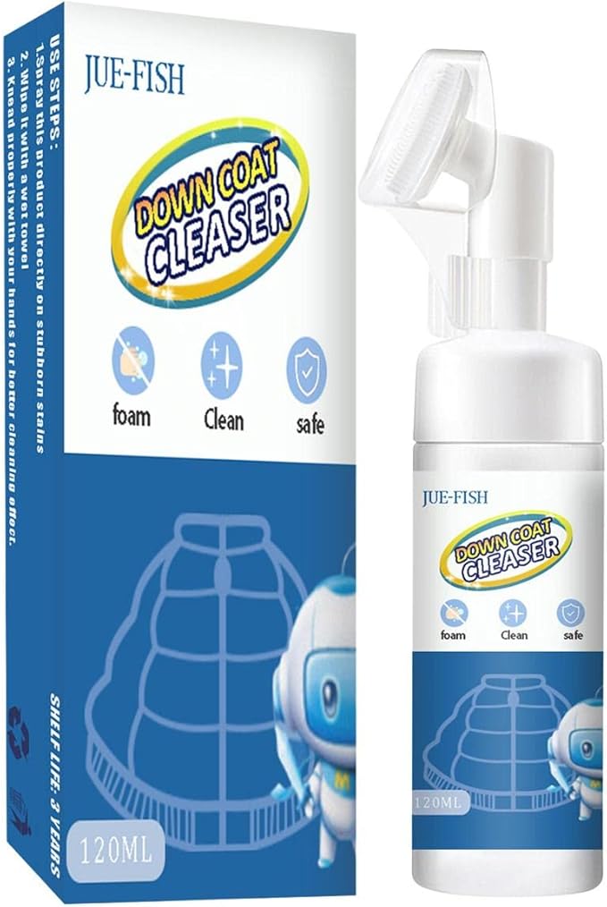 Down wash Cleaner Cleaning Down Dirt Effective Strong Cleaning Performance wash-in Cleaner for Laundry Down-Filled Coat Jackets Garments