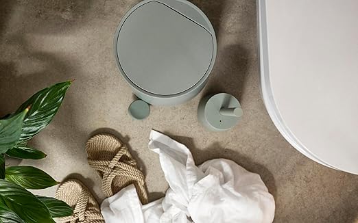 Zone Denmark Modern Elegance Nova Bathroom Bin Cosmetic Bin and Waste Bin - Sleek Design for Stylish Bathrooms and Efficient Waste Management