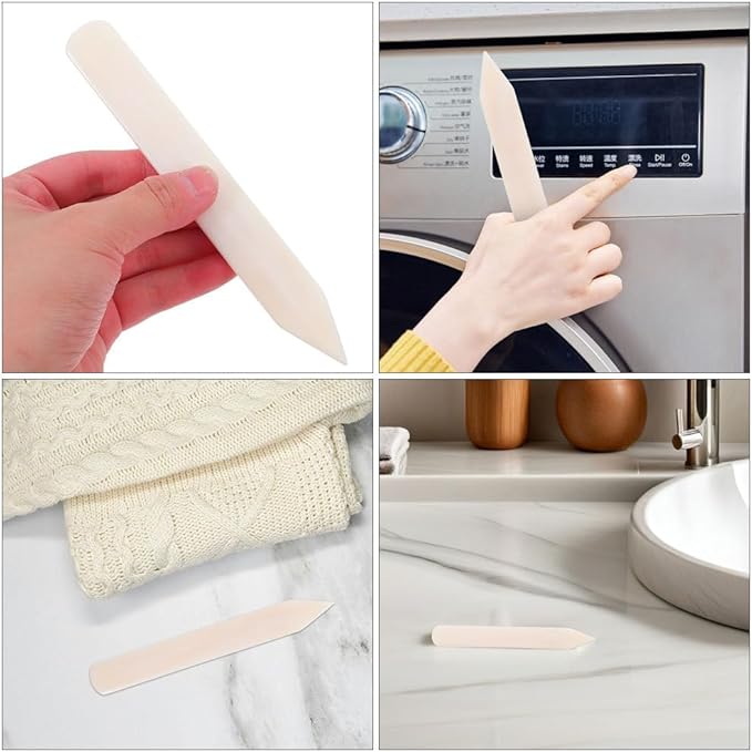 Carpet Bone Scraper Fabric Clothing Scrape Spot And Stain Removal Tool Bone Scraper Laundry Tool Stain Removal For Clothes