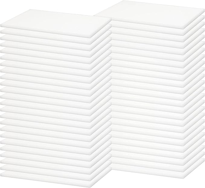 SCRUBIT Eraser Sheets – 72 Pack Disposable Magic Cleaning sponges - All Purpose Household Cleaner Pads for Kitchen Couch and Bathroom