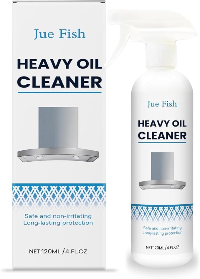 Heavy Duty Foam Cleaner For Grease &amp Grime - Kitchen Range Hood Stove Cleaner - Dissolves Stubborn Oil Stains(3PCS)