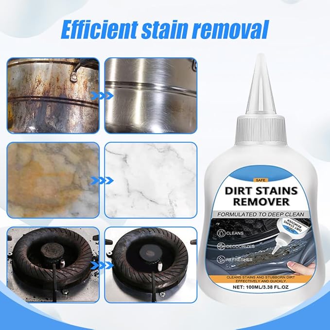 HOME STAIN CLEANER GEL 2025 New Cleaning Gel Multi-Surface Deep Cleaning Household Cleaner for Kitchen and Bathroom Stubborn Stain Remover for Home Use (3)