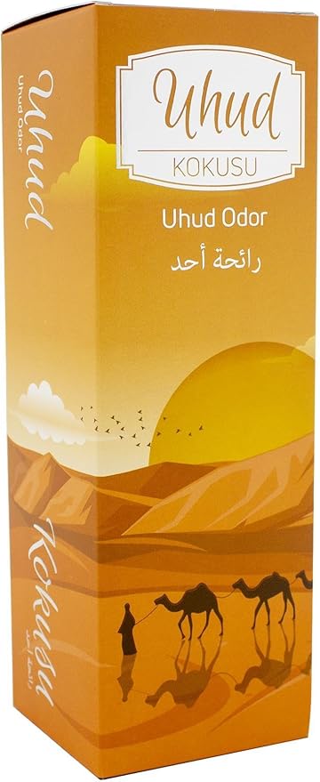 Air Freshener Spray Uhud Scent 400 ml Room Deodorizer Long Lasting Fragrance Home and Office Use Odor Eliminator - One Size