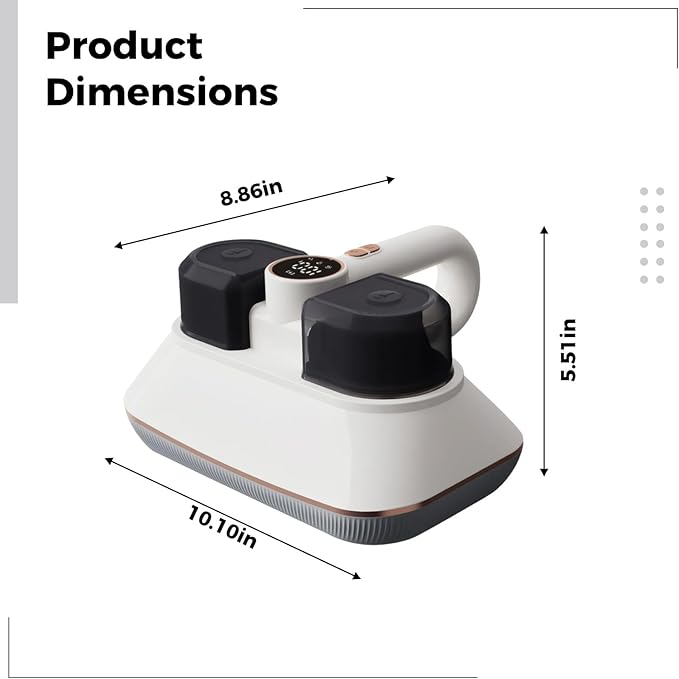 Vacuum Cleaner for Mattresses Beds &amp Couches: Cleaning 8500Pa