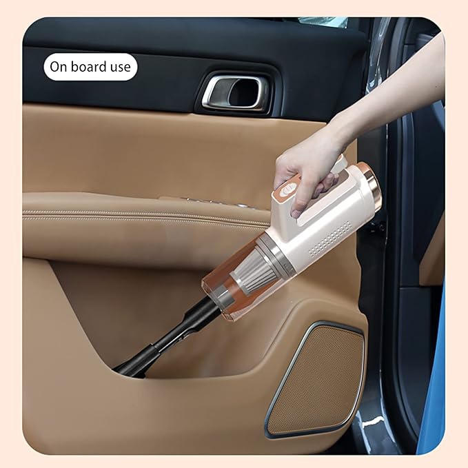 Portable Cordless Stick VacuumLong Runtime High Power Suction Vacuum CleanerLight Weight Household Vacuum Cleaner for CarpetHardwood FloorPet Hair