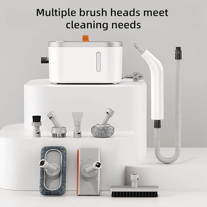 Portable Steam Cleaner for Home All-in-One Kit Handheld Steamer for Cleaning Steamer Cleaning for Floor Bathroom Kitchen Window Car and Curtains