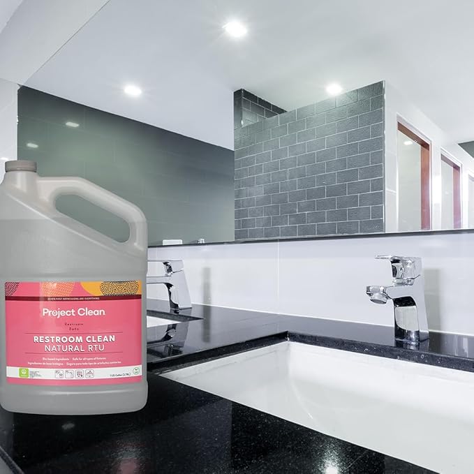 Multi-Surface Cleaner non toxic bathroom cleaner Eco-Friendly non toxic cleaning supplies Ready to Use Non-scented Bathroom cleaner Refill supply for your bathroom cleaner spray (4 pack)