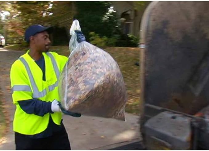 Cand 30 Gallon Clear Large Trash Bags 70 Counts