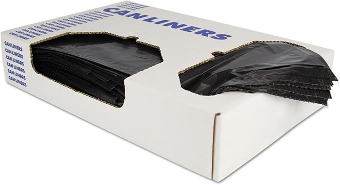 Heritage Z4833RNR01 High-Density Coreless Can Liners 12-16gal 6 mic 24 x 33 Natural 1000/Carton