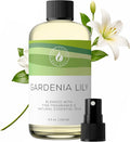Aroma Country Gardenia Lily Diffuser Oil - Luxury Essential Oils for Diffuser Refill &amp Air Freshener Room Spray - Long-Lasting &amp Natural Home Fragrance Scented Oil for Diffusers (8.5 Fl. oz)