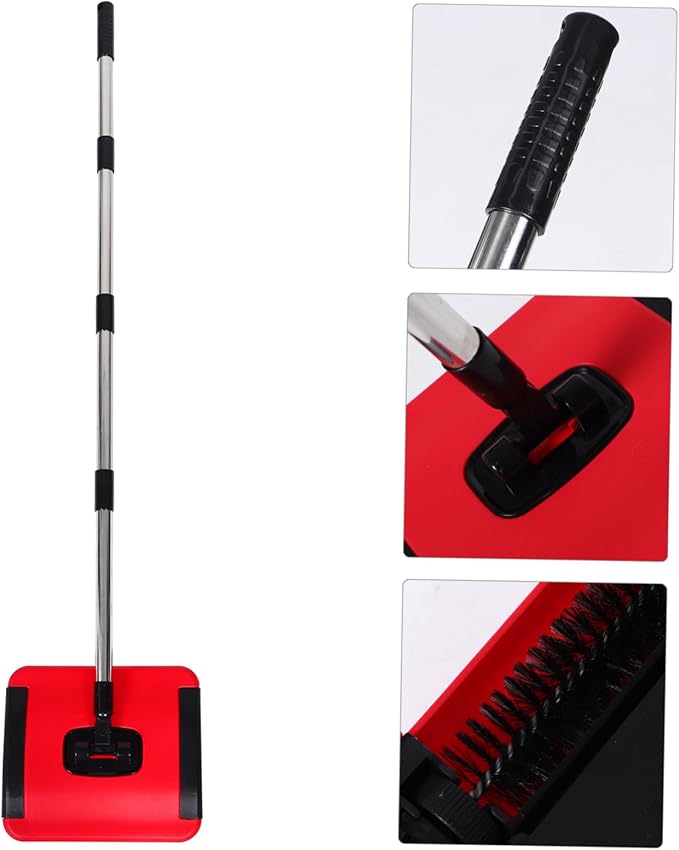 Electric Mop Cordless Stick Vacuum Cleaner Hand Push Sweeper Carpet Broom Floor Carpet Sweeper Manual Floor Restaurant Vacuum Brush Hardwood Mop