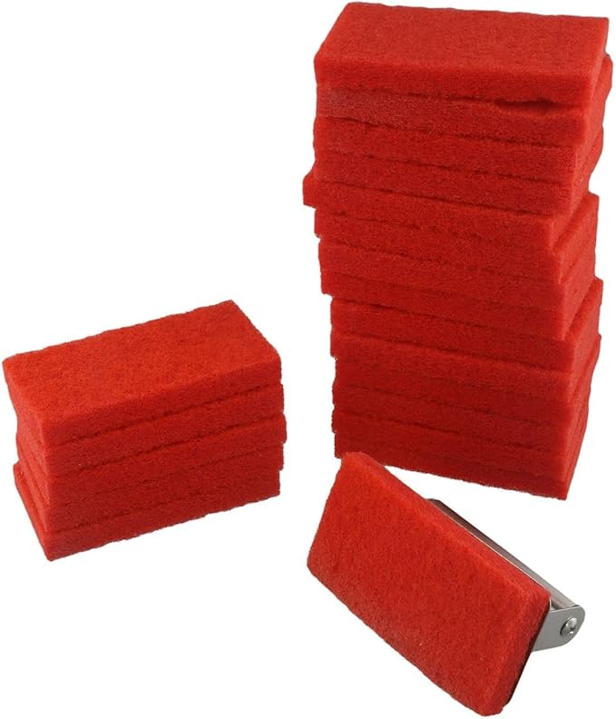 Professional Griddle Cleaning Kit with For 26 Essential Tools for Deep Cleaning and Protection of Flat Tops