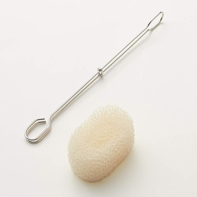 MUJI Sponge with Pattern Frame Portion: Approx. 10.8 inches (27.5 cm)