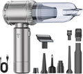 Powerful 22000Pa Wireless Handheld Vacuums Cleaner with 6000mAh Battery and 8 Accessories for Car Upholstery Home Office