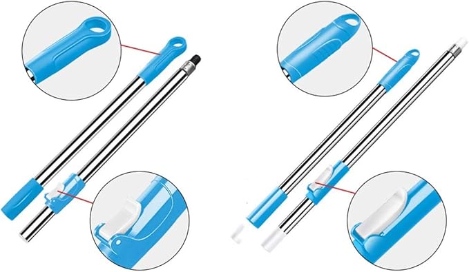 Dual-use Mop Bucket Rotating Automatic Drive Hand-Free Washing Mopping Hand Pressure Dewatering Home