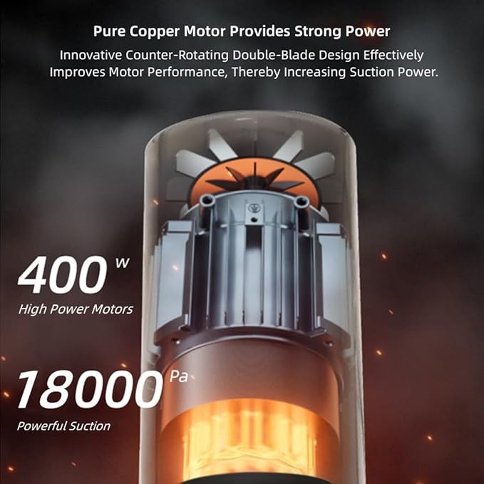 Corded Stick Vacuum Cleaner and Mop in One Mop Vacuum Combo 18000pa Suction Lightweight Powerful Upright Vacuum Cleaner and Mopping Household Wet Dry Vacuum Cleaners for Home Hard Floor Pet Hairs