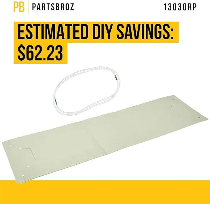 PartsBroz 13030RP Compactor Bag Carrier With Handles - Compatible With Whirlpool KitchenAid Kenmore Jenn-Air Trash Compactor - Replaces AP4330488 13030 1401995 14210611 4163435 PS1782408 675305 675395